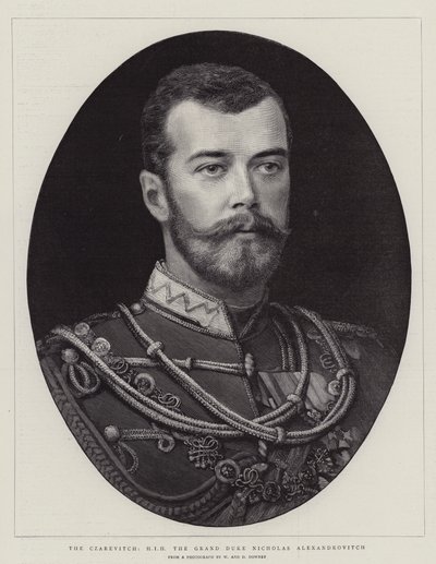 Tsarevitš, HIH suuriruhtinas Nikolai Aleksandrovitš (kaiverrus) tekijältä English School