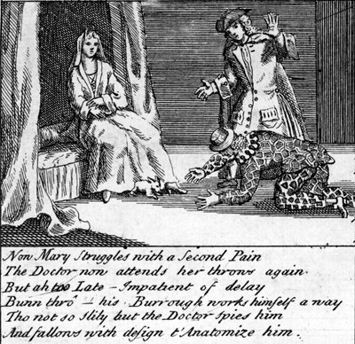 The Doctor in Labour tai New Whim Wham Guildfordista, n. 1726 tekijältä English School