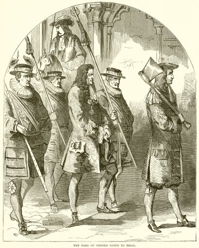 Earl of Oxford on menossa oikeudenkäyntiin tekijältä English School
