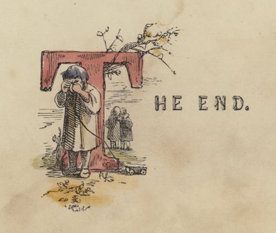 The End (värillinen kaiverrus) tekijältä English School