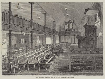 Englantilainen kappeli, Yläkaupunki, Boulogne-sur-Mer (kaiverrus) tekijältä English School