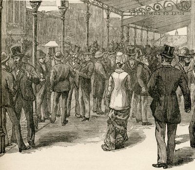 The Exchange at the Hall of Commerce, Collins Street, Melbourne, elokuvasta "The World