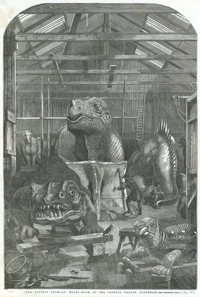 Extinct Animals -mallihuone Crystal Palacessa, Sydenhamissa tekijältä English School