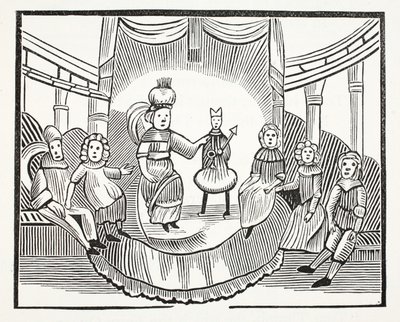 The Famous History of Tom Thumb, kuvitus John Ashtonin kirjasta Chap-books of the Eightenth Century, pub. 1882 tekijältä English School