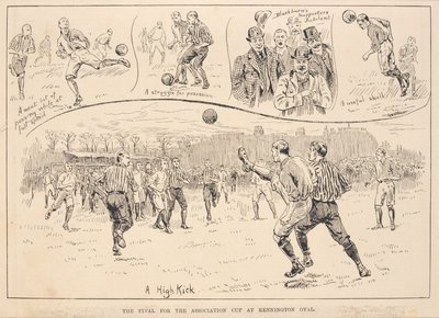 Association Cupin finaali Kennington Ovalissa, Illustrated Sporting and Dramatic News tekijältä English School