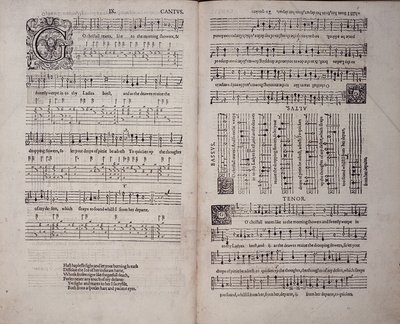 El primer llibre de Songes o Ayres, de John Dowland (1563-1626) 1597 (impressió)finès tekijältä English School