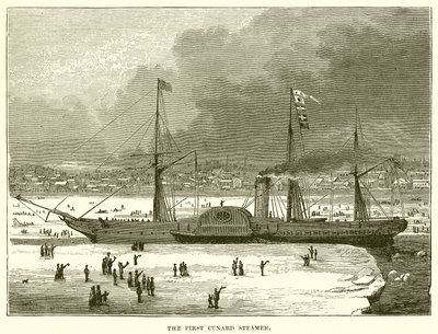 Ensimmäinen Cunard Steamer tekijältä English School