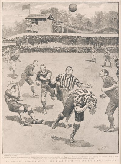 Jalkapalloliiton Cup – finaalin voitto Crystal Palace Groundsissa, 1895 tekijältä English School