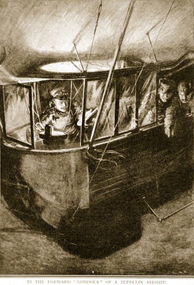 Zeppelin-ilmalaivan Forward Gondoli, 1914-19 tekijältä English School