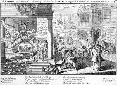 Gothamilaiset neuvostossa, 1761 tekijältä English School