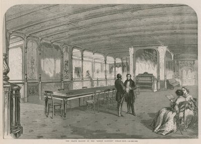Suuren idän höyrylaivan Grand Saloon tekijältä English School