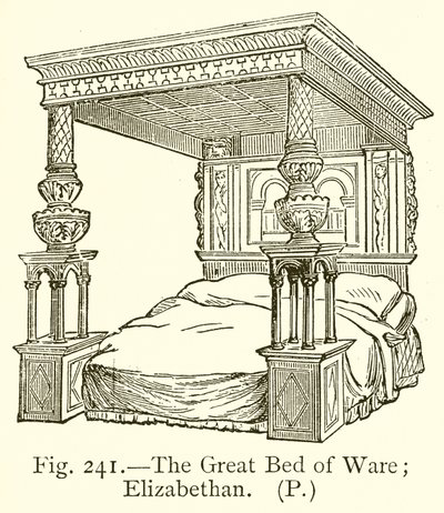 The Great Bed of Ware; Elizabethan tekijältä English School
