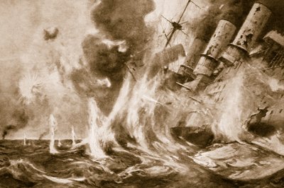 Suuri brittien voitto Falklandilla: Saksan amiraali kaatui lippulaivansa kanssa 1914-1919 tekijältä English School