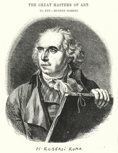 Taiteen suuret mestarit, Hubert Robert (kaiverrus) tekijältä English School