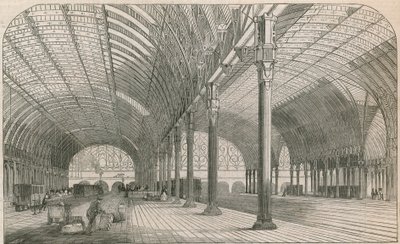 Great Western Railwayn uusi pääteasema Paddingtonissa tekijältä English School