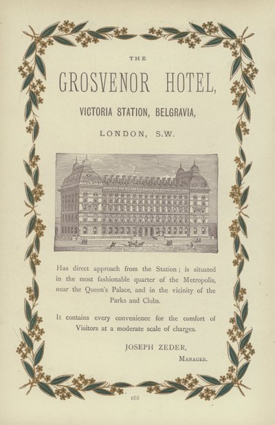 The Grosvenor Hotel (kaiverrus) tekijältä English School