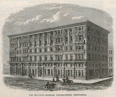 Grosvenor Mansions, Victoria Street, Westminster, Lontoo tekijältä English School