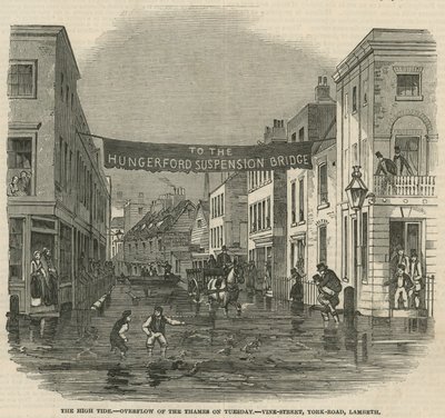 High Tide: Thames-joen ylivuoto tiistaina tekijältä English School