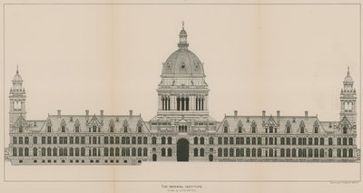 Imperial Institute, suunnittelija A W Blomfield tekijältä English School