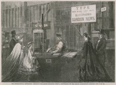 Kansainvälinen näyttely; Besleys tyyppivalukone tekijältä English School