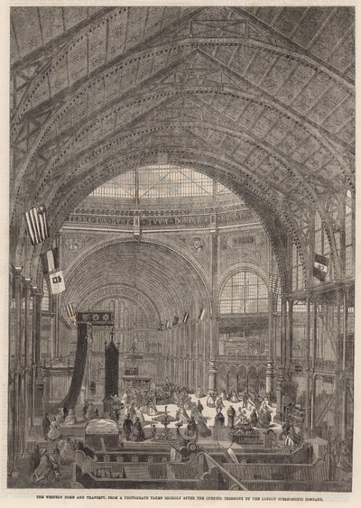Kansainvälinen näyttely; Länsikupoli ja transept tekijältä English School