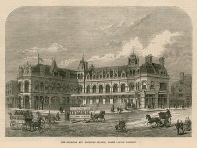 Islington and Highbury Station, North London Railway tekijältä English School
