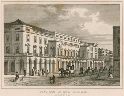 Italian oopperatalo, Lontoo tekijältä English School
