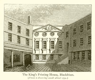 Kings Printing House, Blackfriars tekijältä English School