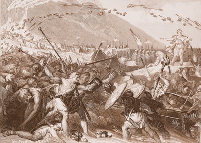 Julius Caesarin maihinnousu Englannissa vuonna 55 eaa tekijältä English School
