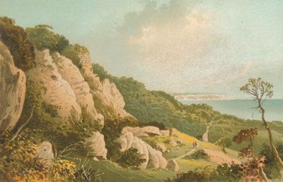 Maanvyörymä lähellä Ventnoria - Isle of Wight tekijältä English School