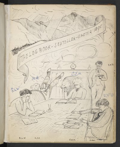 Lokikirja, Seatoller, pääsiäinen 1895 (kynä ja muste paperille) tekijältä English School