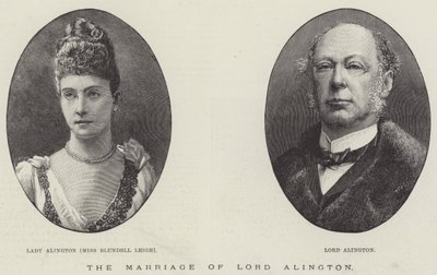 Lord Alingtonin häät (kaiverrus) tekijältä English School