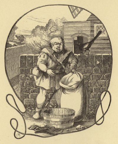 Trompingtonin mylläri, Geoffrey Chaucer (kaiverrus) tekijältä English School