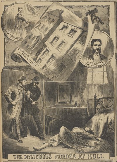 "The Mysterious Murder at Hull", Illustrated Police News tekijältä English School