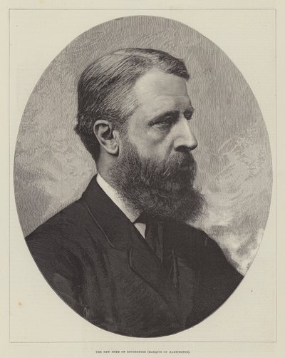 Devonshiren uusi herttua, Marquis of Hartington (kaiverrus) tekijältä English School