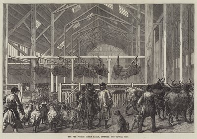 New Foreign Cattle Market, Deptford, Central Shed (kaiverrus) tekijältä English School