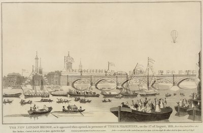 New London Bridge, 1. elokuuta 1831 tekijältä English School