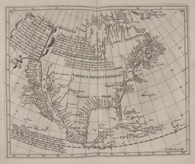 Pohjois-Amerikan osa: Newfoundland, New England, Virginia…, Henry Briggs tekijältä English School