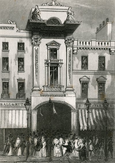 Vanha Adelphi-teatteri tekijältä English School