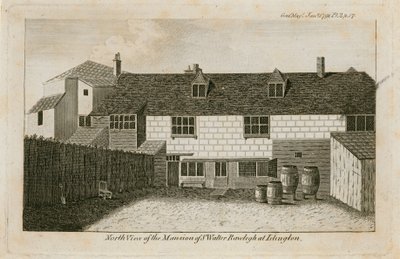 Old Pied Bull (takana), Sir Walter Raleighin talo tekijältä English School
