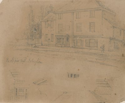 The Old Pied Bull Inn, Islington (muste paperille) tekijältä English School