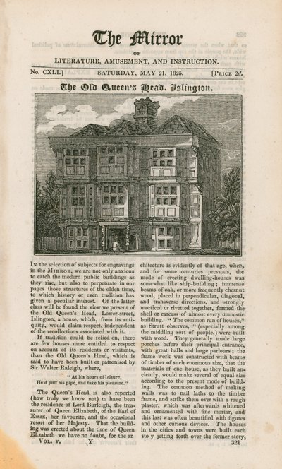 Old Queens Head, Islington tekijältä English School