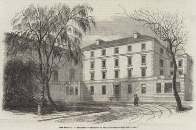 Oratorio, Brompton, Residenssin ulkopuoli (kaiverrus) tekijältä English School