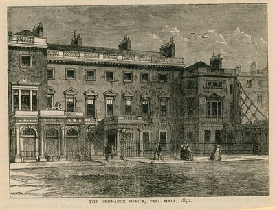 Ordnance Office, Pall Mall, 1850 tekijältä English School