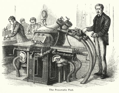 Pneumaattinen posti (kaiverrus) tekijältä English School