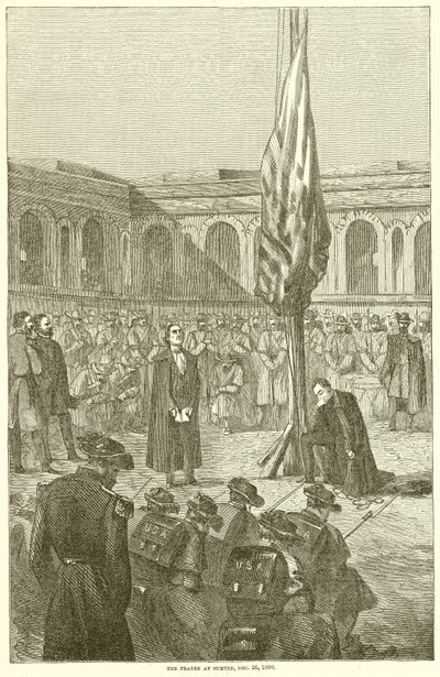 Rukous Sumterissa, 26. joulukuuta 1860 tekijältä English School