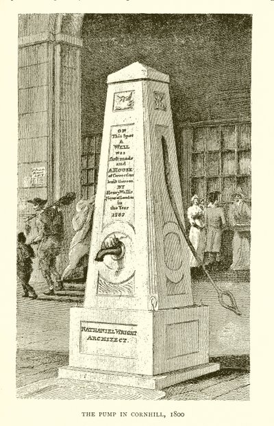 Pumppu Cornhillissä, 1800 tekijältä English School
