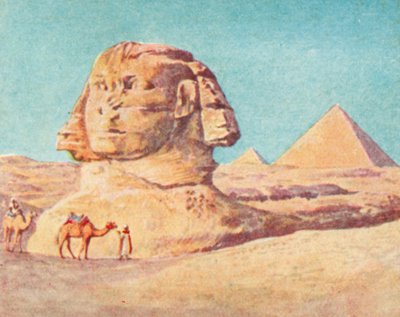 Pyramidit ja sfinksi (värilitro) tekijältä English School