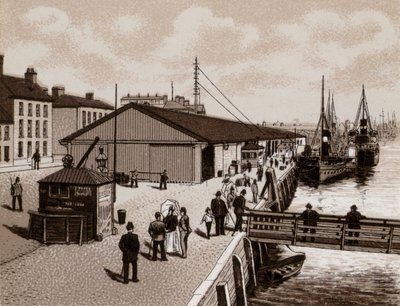 The Quay, Belfast (litho) tekijältä English School