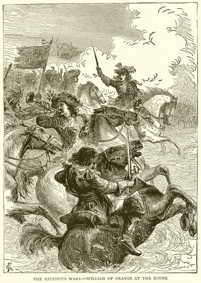 Uskonnolliset sodat. - William of Orange Boynessa tekijältä English School